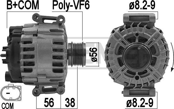 ERA 209235 - Alternator furqanavto.az