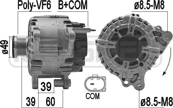 ERA 209228 - Alternator furqanavto.az