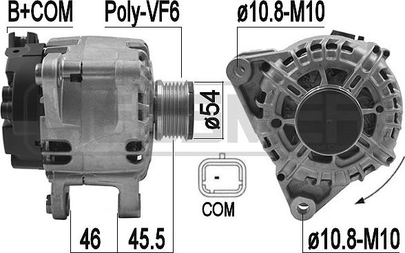 ERA 209223 - Alternator furqanavto.az