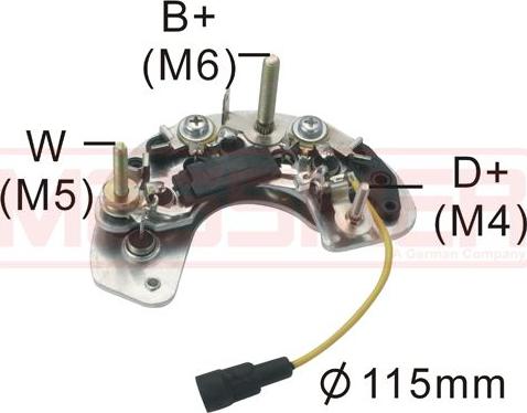 ERA 215504 - Düzləşdirici, alternator furqanavto.az