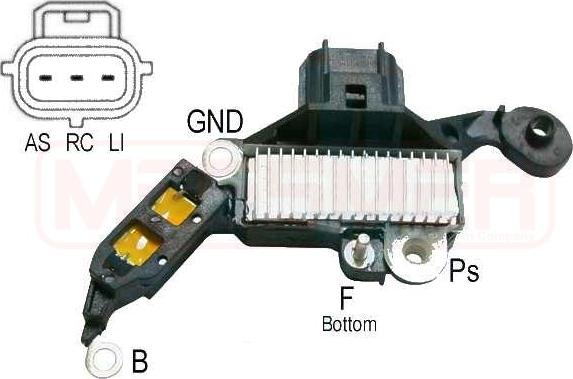 ERA 215188 - Gərginlik tənzimləyicisi, alternator furqanavto.az