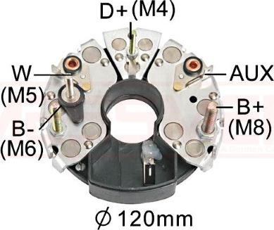 ERA 215355 - Düzləşdirici, alternator furqanavto.az