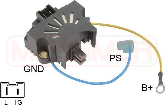 ERA 215736 - Gərginlik tənzimləyicisi, alternator furqanavto.az