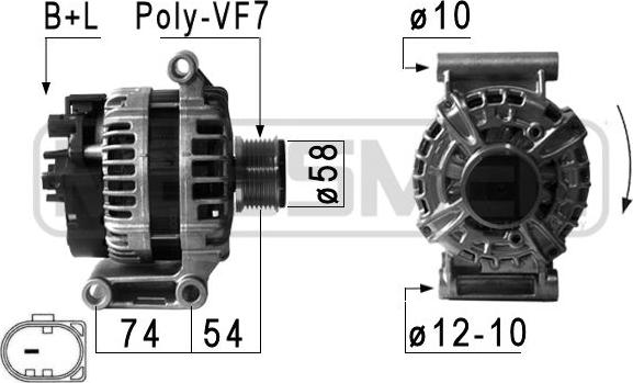 ERA 210949 - Alternator furqanavto.az