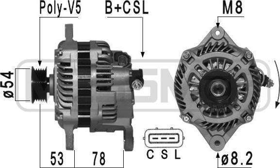 ERA 210955A - Alternator furqanavto.az