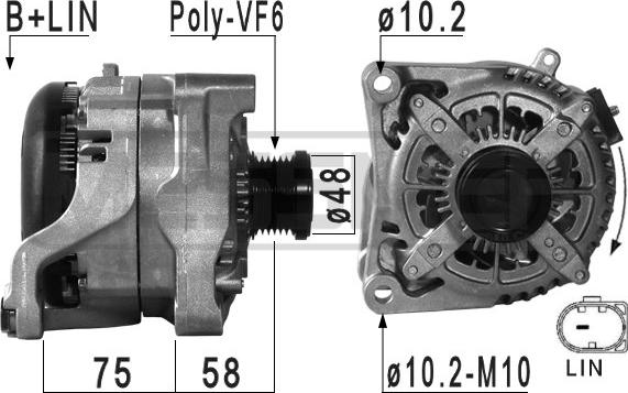 ERA 210969 - Alternator furqanavto.az