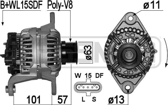 ERA 210966A - Alternator furqanavto.az