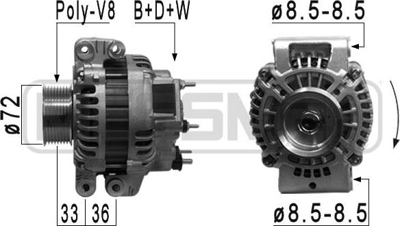 ERA 210912 - Alternator furqanavto.az