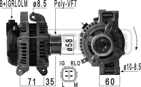 ERA 210934A - Alternator furqanavto.az