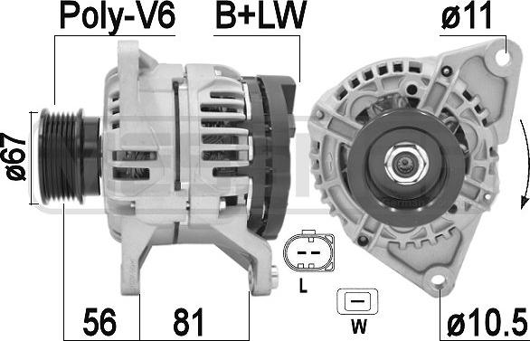 ERA 210933A - Alternator furqanavto.az