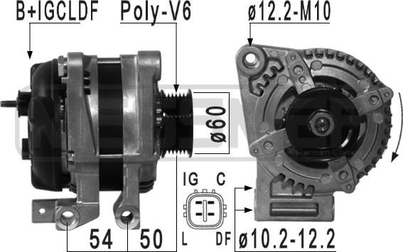 ERA 210976 - Alternator furqanavto.az