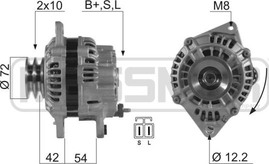 ERA 210491 - Alternator furqanavto.az