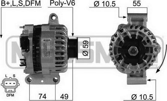 ERA 210449 - Alternator furqanavto.az