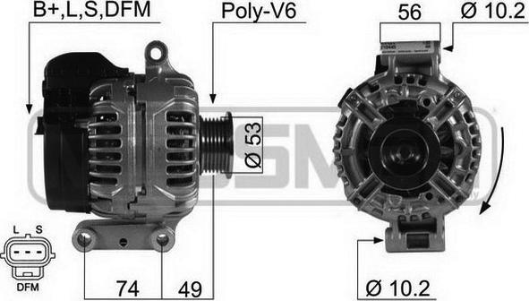 ERA 210445R - Alternator furqanavto.az