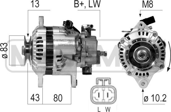 ERA 210456A - Alternator furqanavto.az