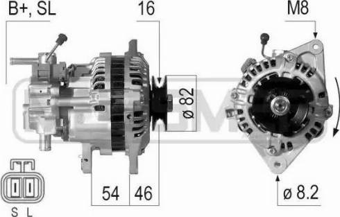 ERA 210461 - Alternator furqanavto.az