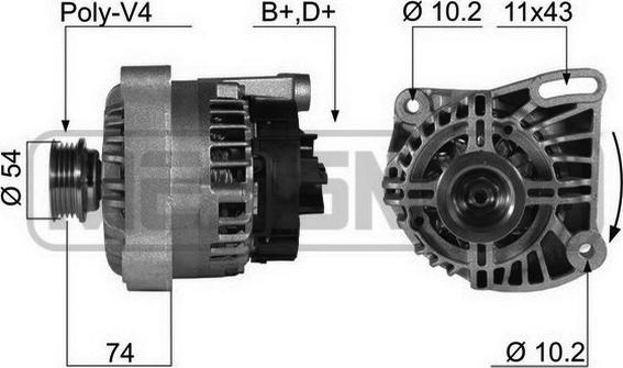 ERA 210405 - Alternator furqanavto.az