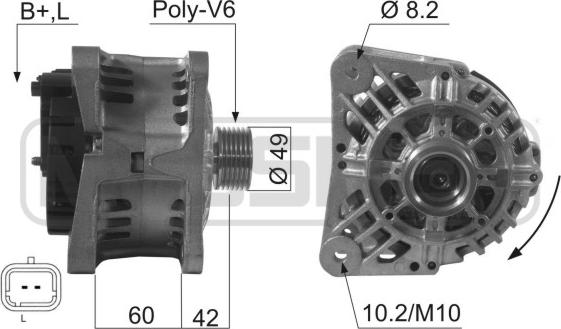 ERA 210480 - Alternator furqanavto.az