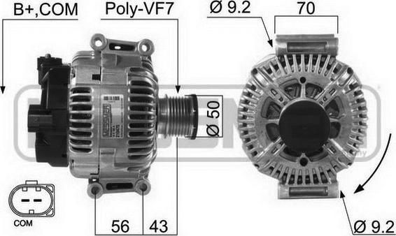 ERA 210475 - Alternator furqanavto.az