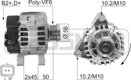 ERA 210599A - Alternator furqanavto.az