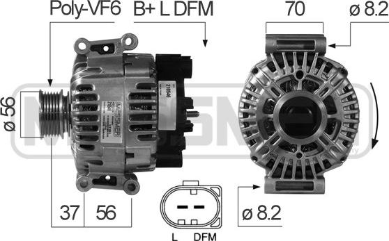 ERA 210546 - Alternator furqanavto.az