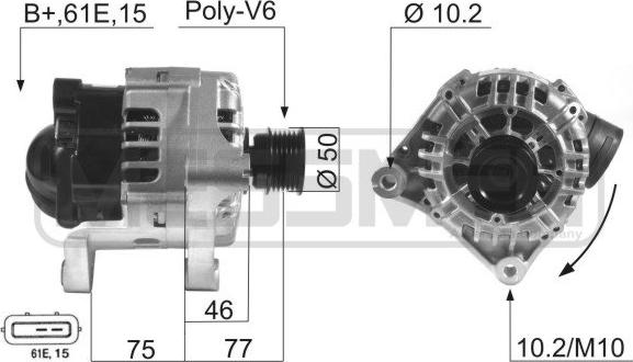 ERA 210548 - Alternator furqanavto.az