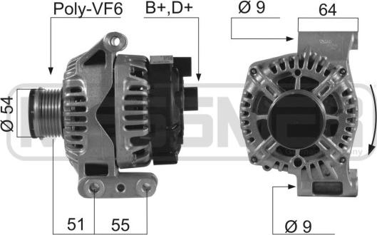 ERA 210547 - Alternator furqanavto.az