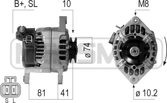 ERA 210556 - Alternator furqanavto.az