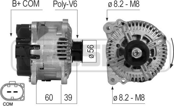 ERA 210551 - Alternator furqanavto.az