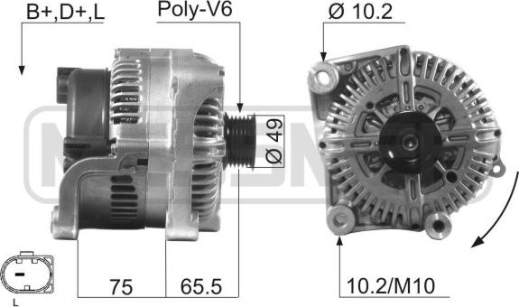 ERA 210505 - Alternator furqanavto.az