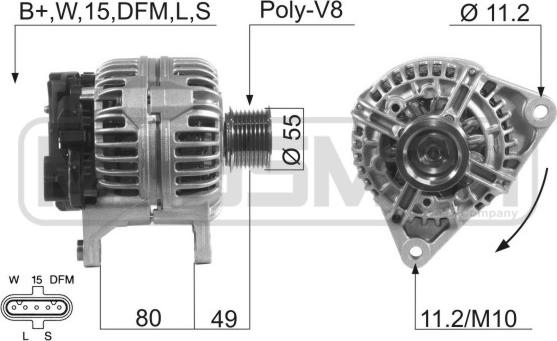 ERA 210589 - Alternator furqanavto.az