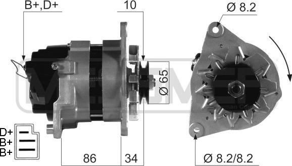 ERA 210588 - Alternator furqanavto.az