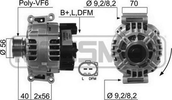 ERA 210525A - Alternator furqanavto.az