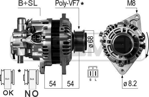 ERA 210656 - Alternator furqanavto.az