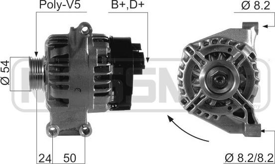 ERA 210660 - Alternator furqanavto.az