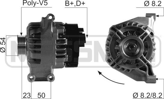 ERA 210661 - Alternator furqanavto.az