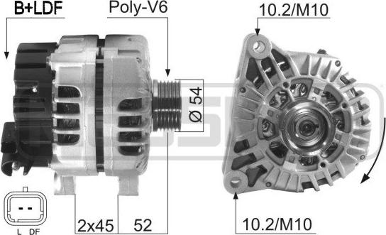 ERA 210604 - Alternator furqanavto.az