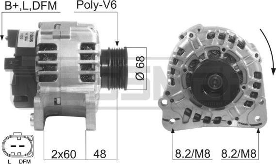 ERA 210605 - Alternator furqanavto.az