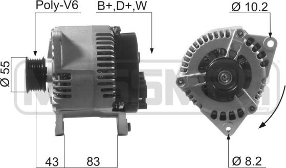 ERA 210616A - Alternator furqanavto.az