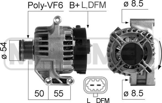 ERA 210687 - Alternator furqanavto.az