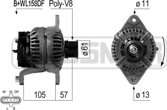 ERA 210674A - Alternator furqanavto.az