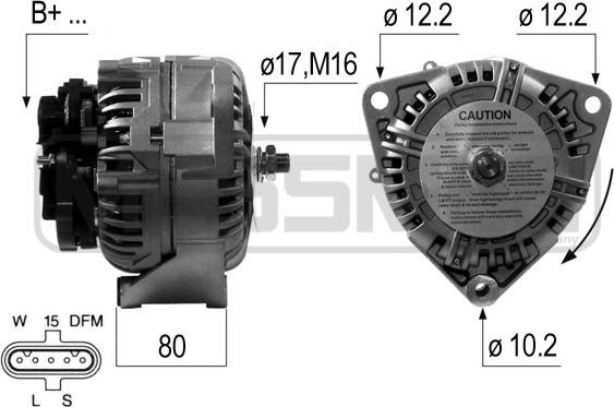 ERA 210673A - Alternator furqanavto.az