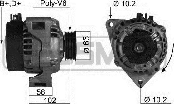 ERA 210096A - Alternator furqanavto.az