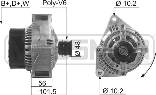 ERA 210042R - Alternator furqanavto.az