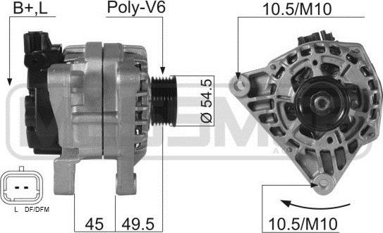 ERA 210054 - Alternator furqanavto.az