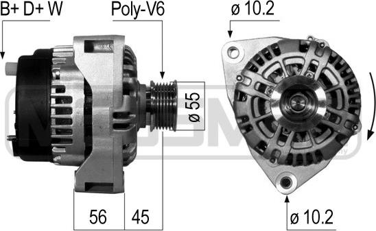 ERA 210052 - Alternator furqanavto.az