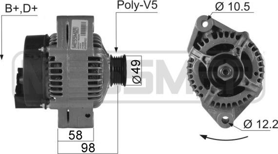 ERA 210005A - Alternator furqanavto.az