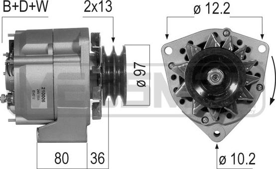 ERA 210006A - Alternator furqanavto.az