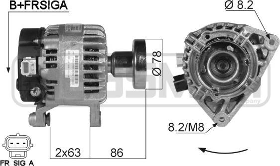 ERA 210013 - Alternator furqanavto.az