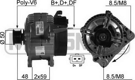 ERA 210088R - Alternator furqanavto.az